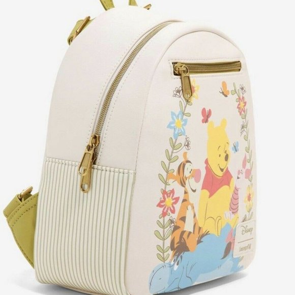 Loungefly Disney Winnie The Pooh Mini Backpack Pooh Piglet Tigger Eeyore Bag - Picture 6 of 8